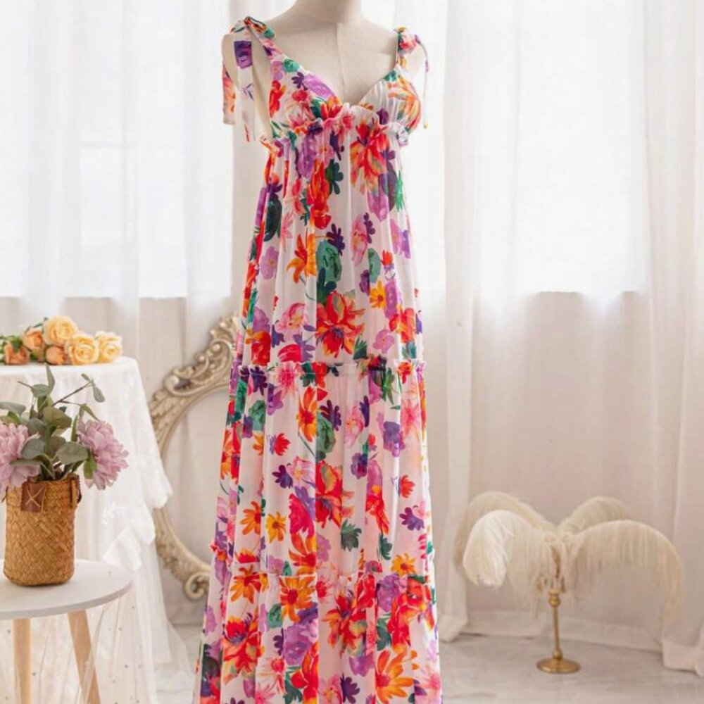 Floral Maxi Summer Dress
